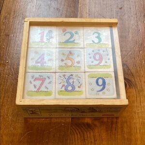 Winnie the Pooh Wood Cube Puzzle for Kids